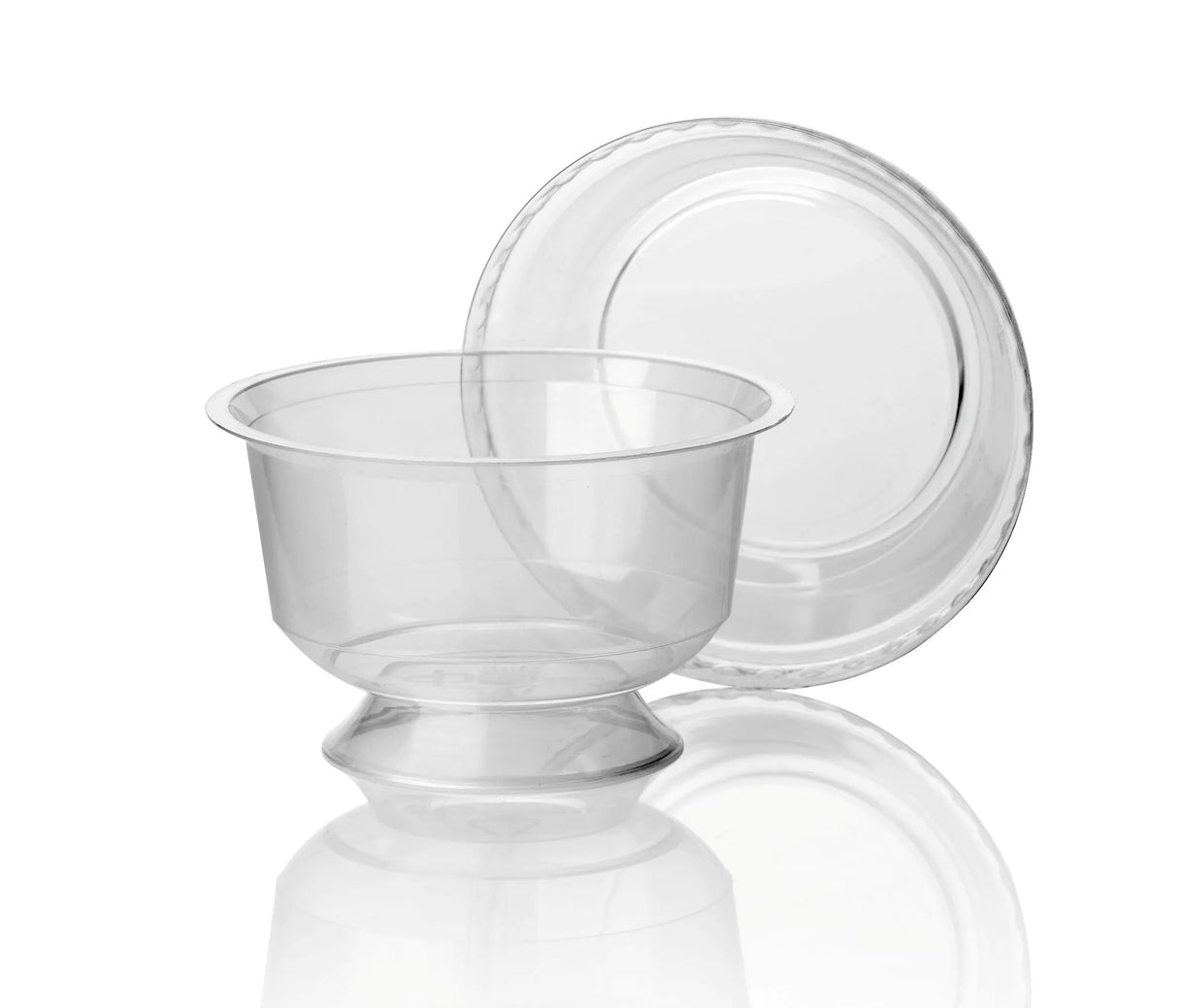 PP Dessertbecher auf Fuß, 95 mm – 10 Stück