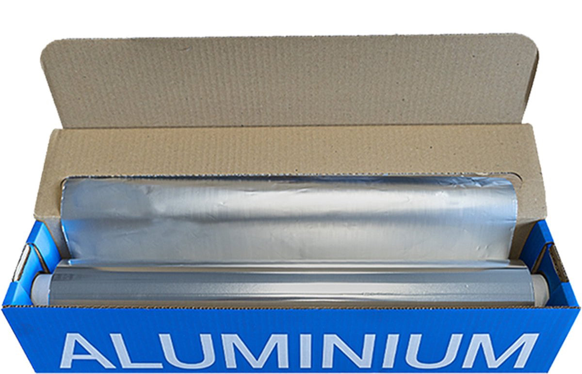 Aluminiumfolie 45 cm in cutterbox