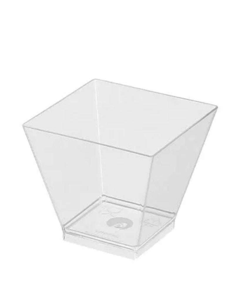 Amuse-Behälter transparent 60cc 2oz - 100 Stück
