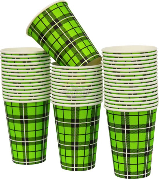 Tasses à café vert 180 ml 7,5 oz - 2500 pièces incl. SOUPER