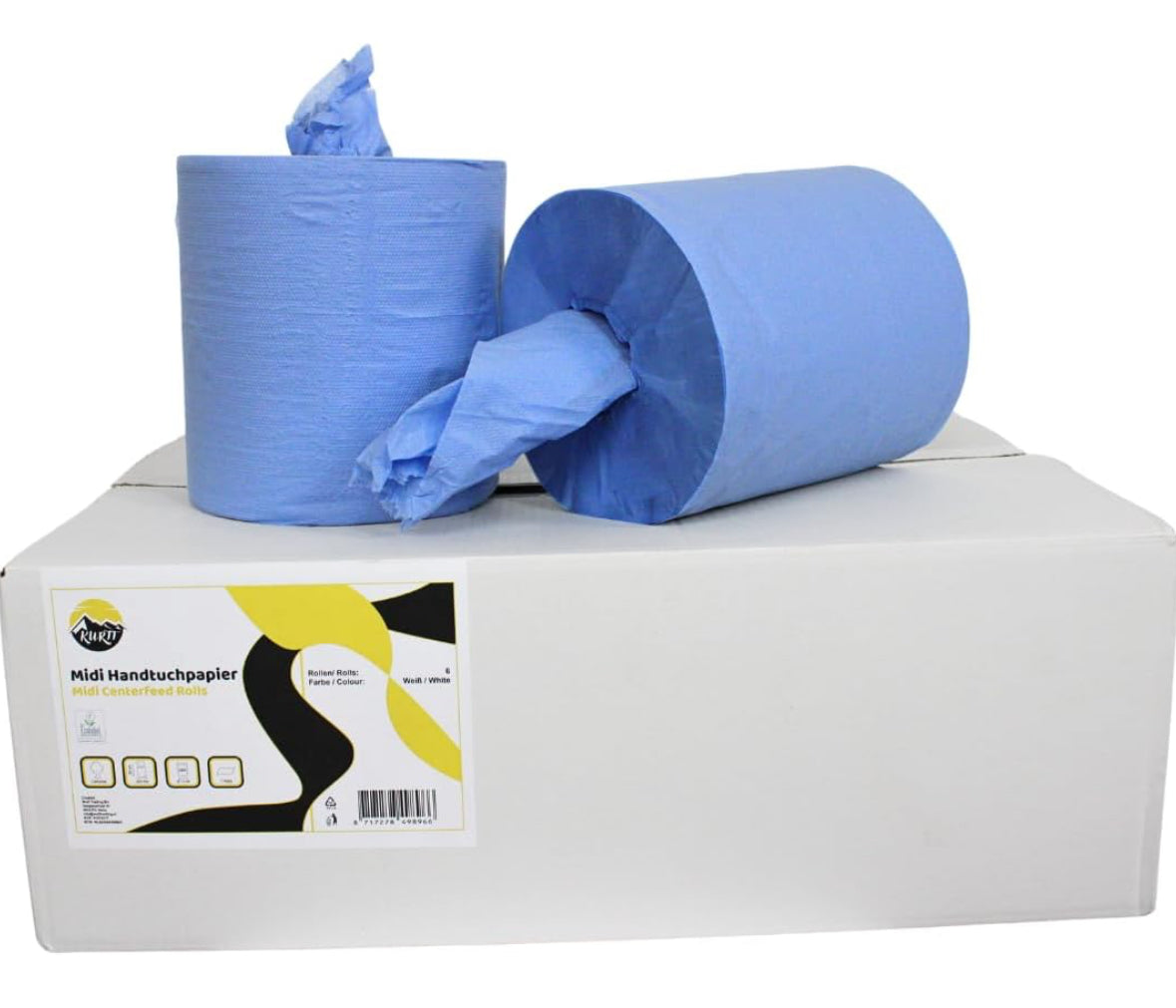 Rouleau de nettoyage 1-Place sans tube 300m - 6 rouleaux