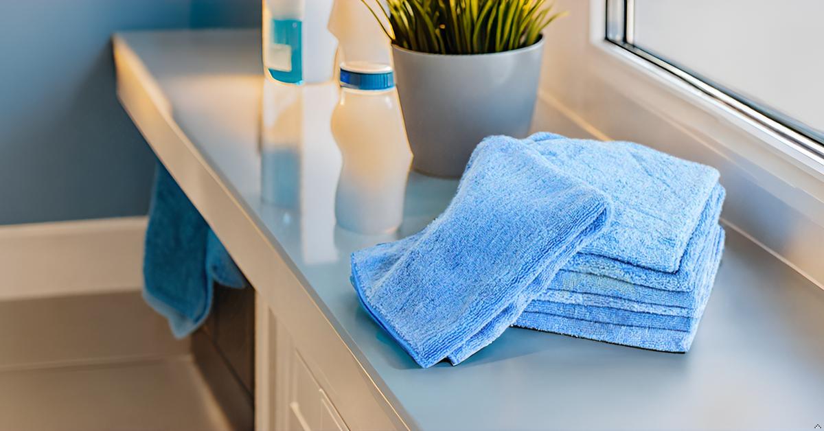 Microvezeldoeken - poetsdoeken 40 x 40 cm - 80 stuks