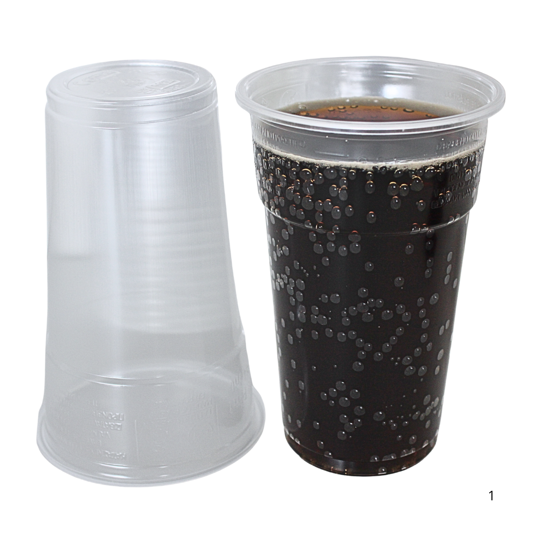 Transparent Cups/Beer Mugs 300ml - incl. SUP