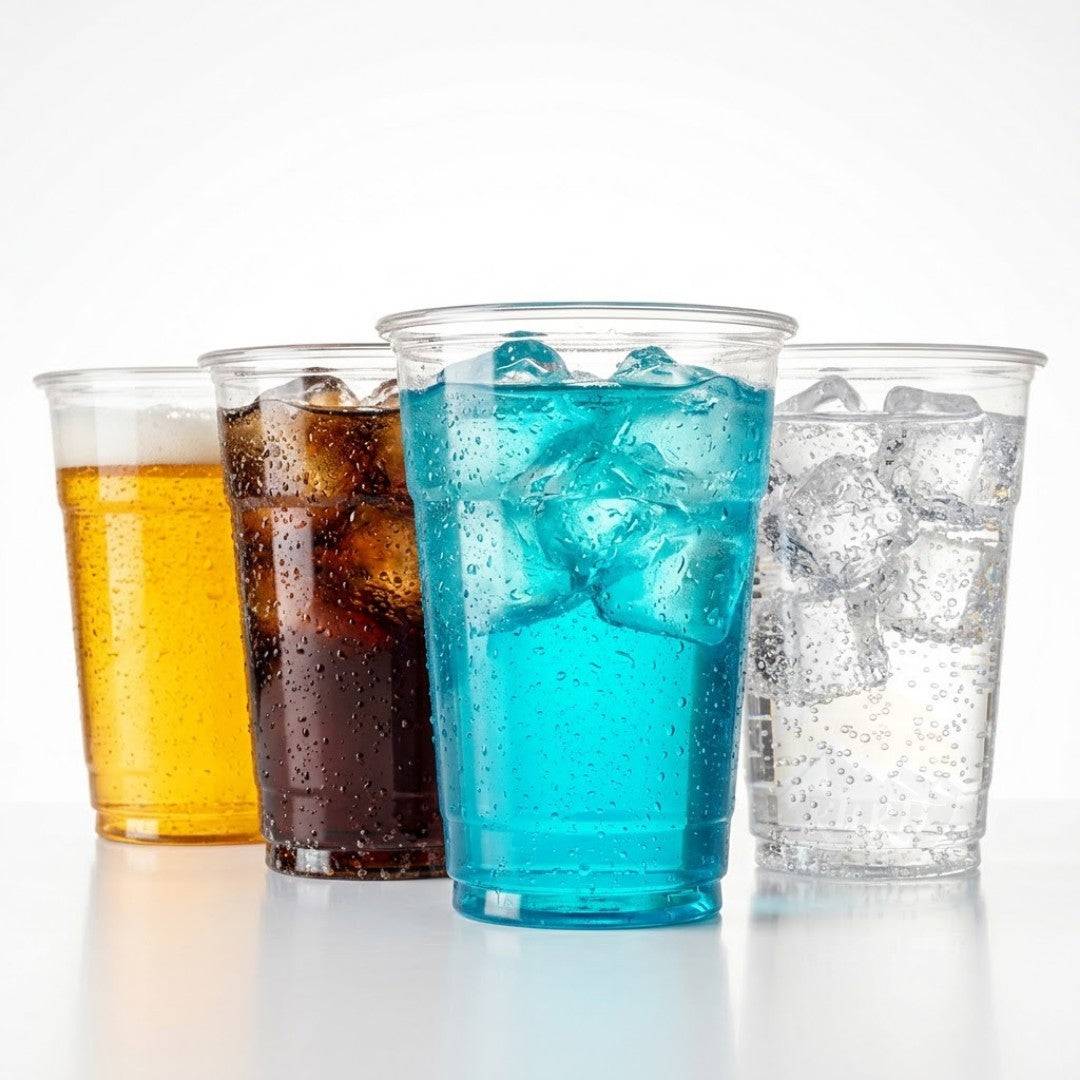 Bierbekers 500ml Transparant Plastic – Wegwerpbekers Breukbestendig incl sup