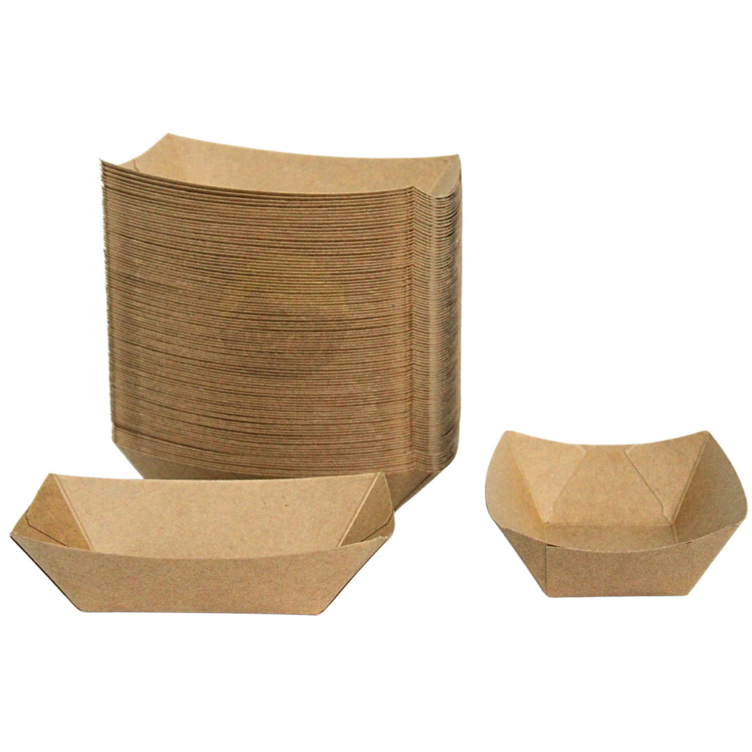 Kraft Snackbakje - Fingerfood boat tray S - 100 stuks