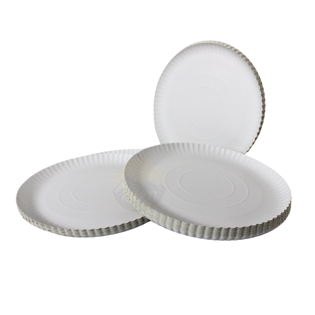 Pappteller 30 cm - 50 Stück
