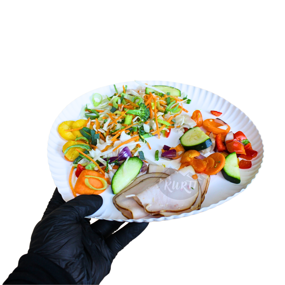 Pappteller 30 cm - 50 Stück