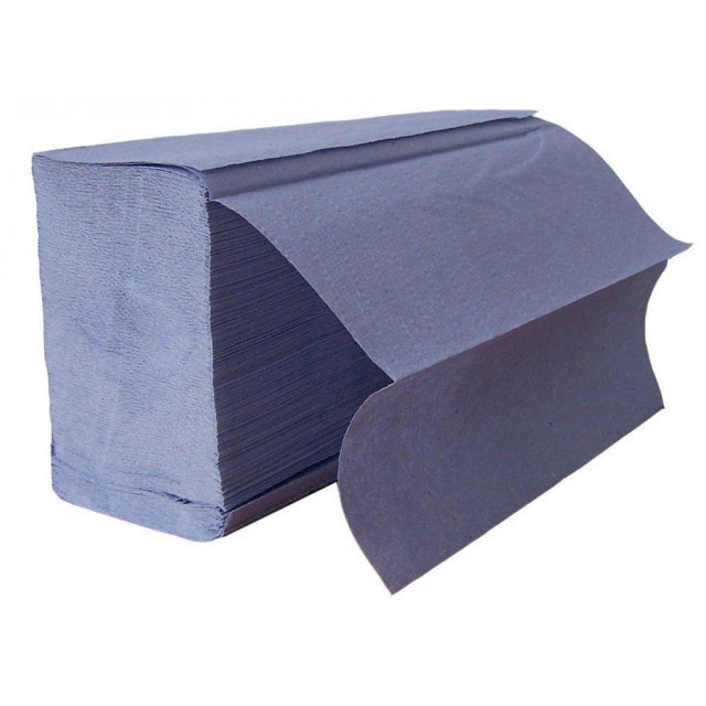 Serviettes en papier bleu 2 -yer 23 x 25 cm - 5 000 feuilles
