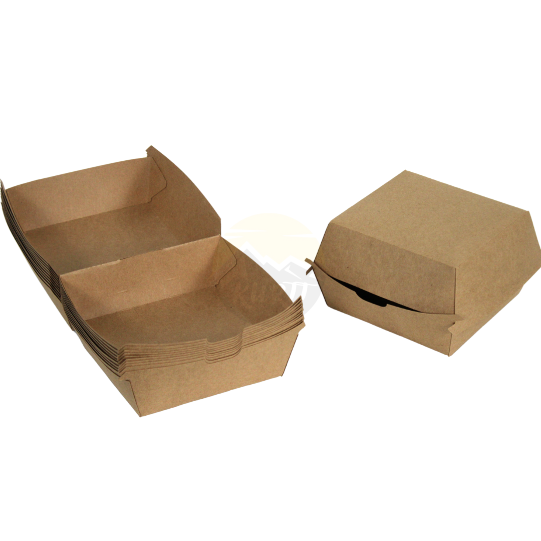 Hamburger Box Middel Kraft - 100 pièces