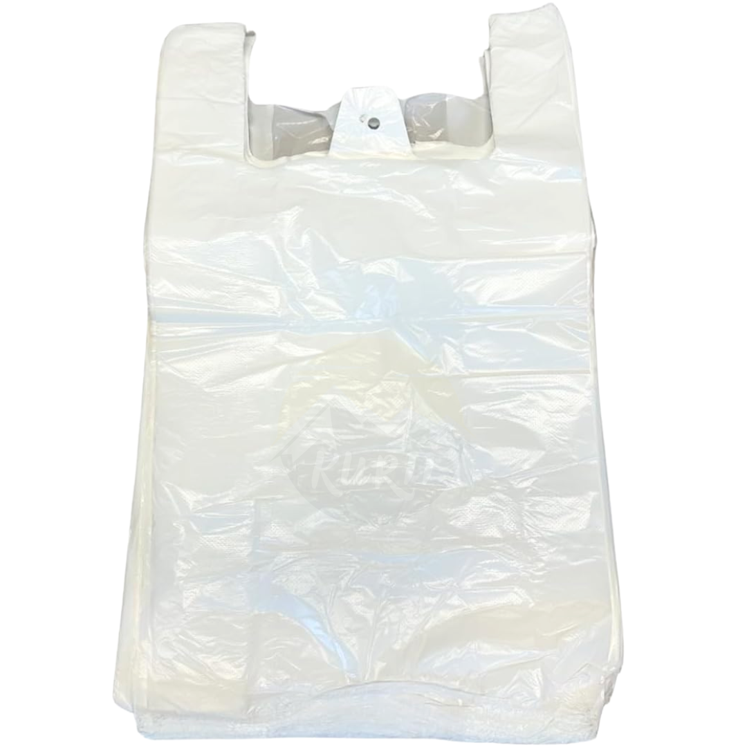 Hemddraagtassen HDPE 28+14x48 cm 11my - 2000 stuks incl. SUP