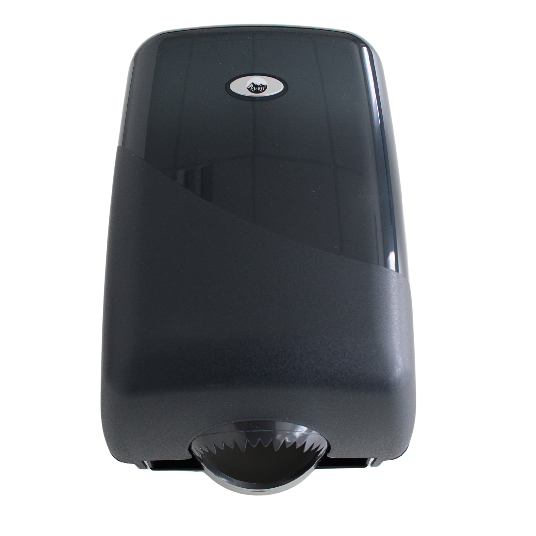 Poetspapier midi dispenser - Zwart