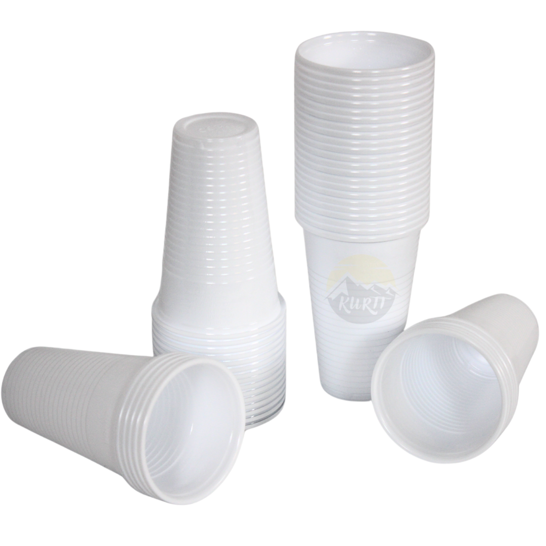 Drinkbekers PS 180cc, wit, verpakt per 3000st