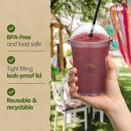 Smoothie Cup 300 ml - 100 pièces incl. SOUPER