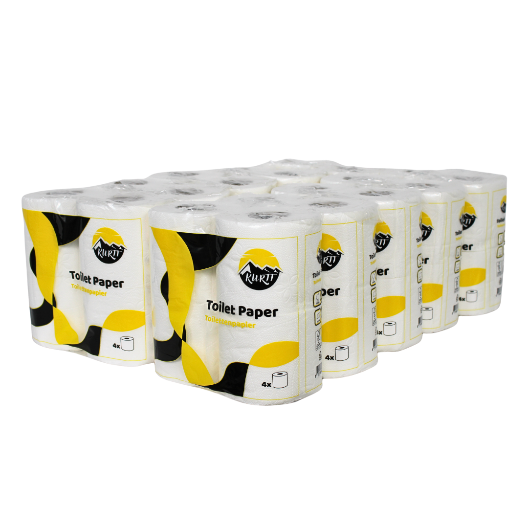 KURTT wc papier (2-laags) 200 vellen, extra zacht toilet papier