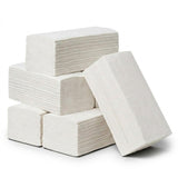 1000x (tissue) Papieren handdoekjes 2-laags 24 x 21 cm Z-vouw ( 5 x 200 vellen) dispenser geschikt