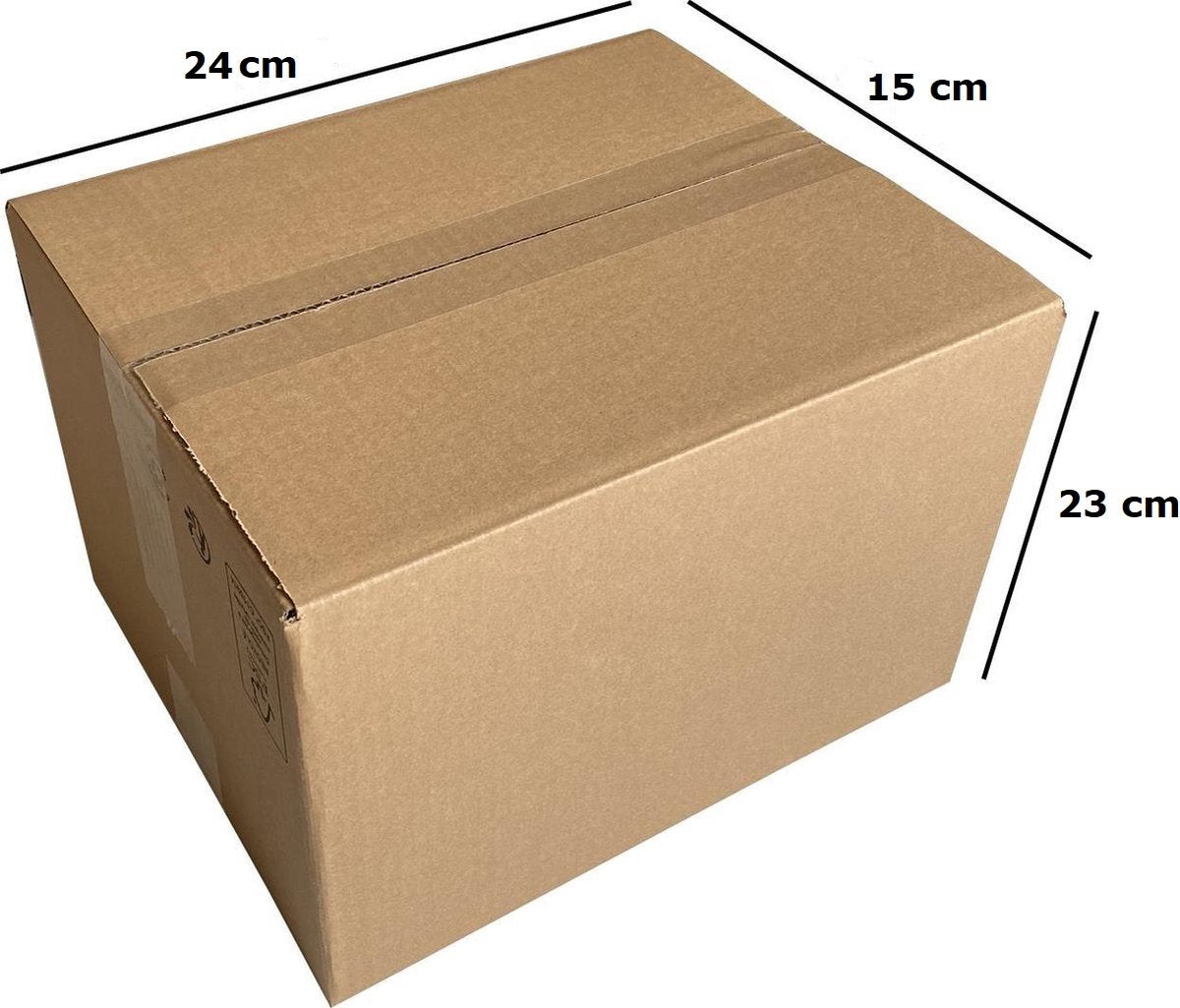Verzenddozen - 24x15x23cm - 20 stuks