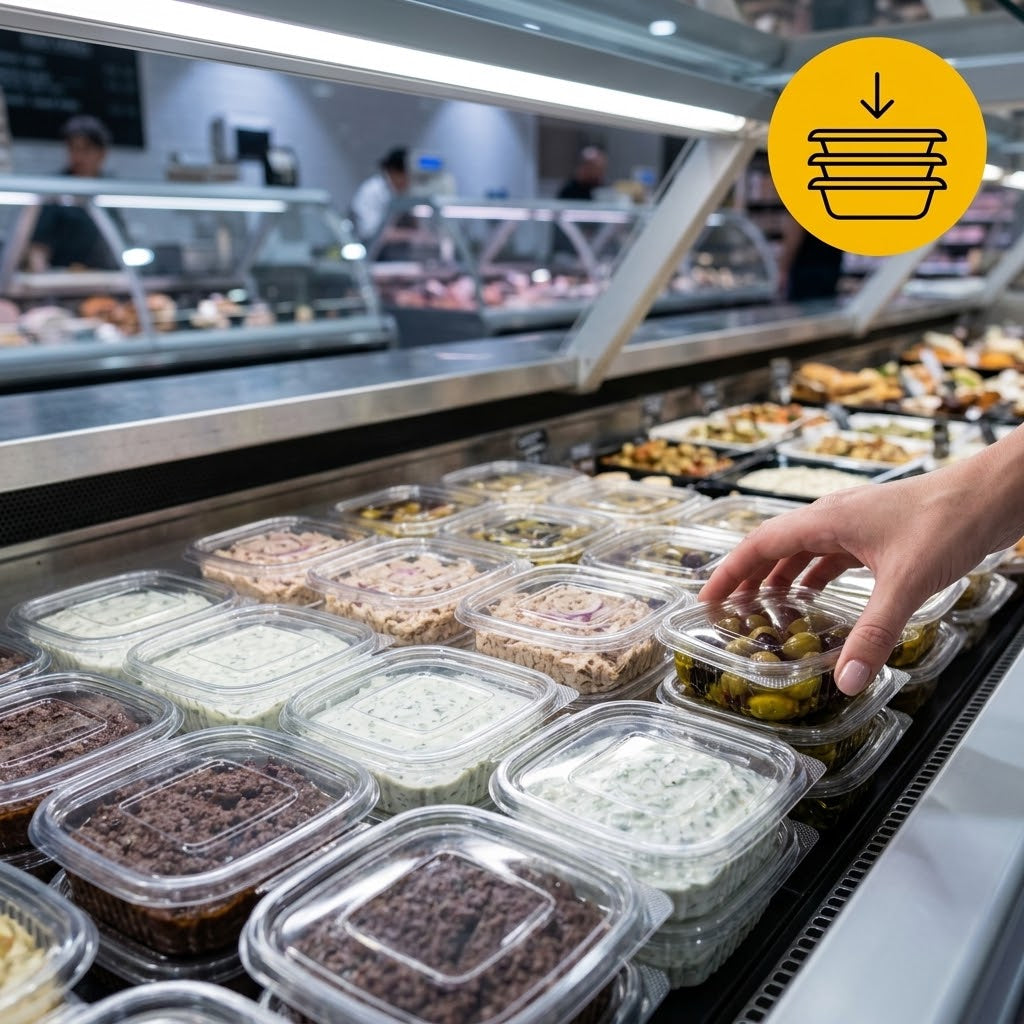 Saladebakjes 125ml Transparant – 100 Stuks met vaste Deksel | Sausbakjes