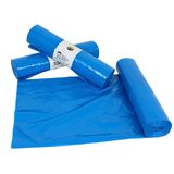 LDPE-Müllsäcke 65/25 x 140 cm Blau (240L) – Typ 70 (auf Rolle) – 100 Stück