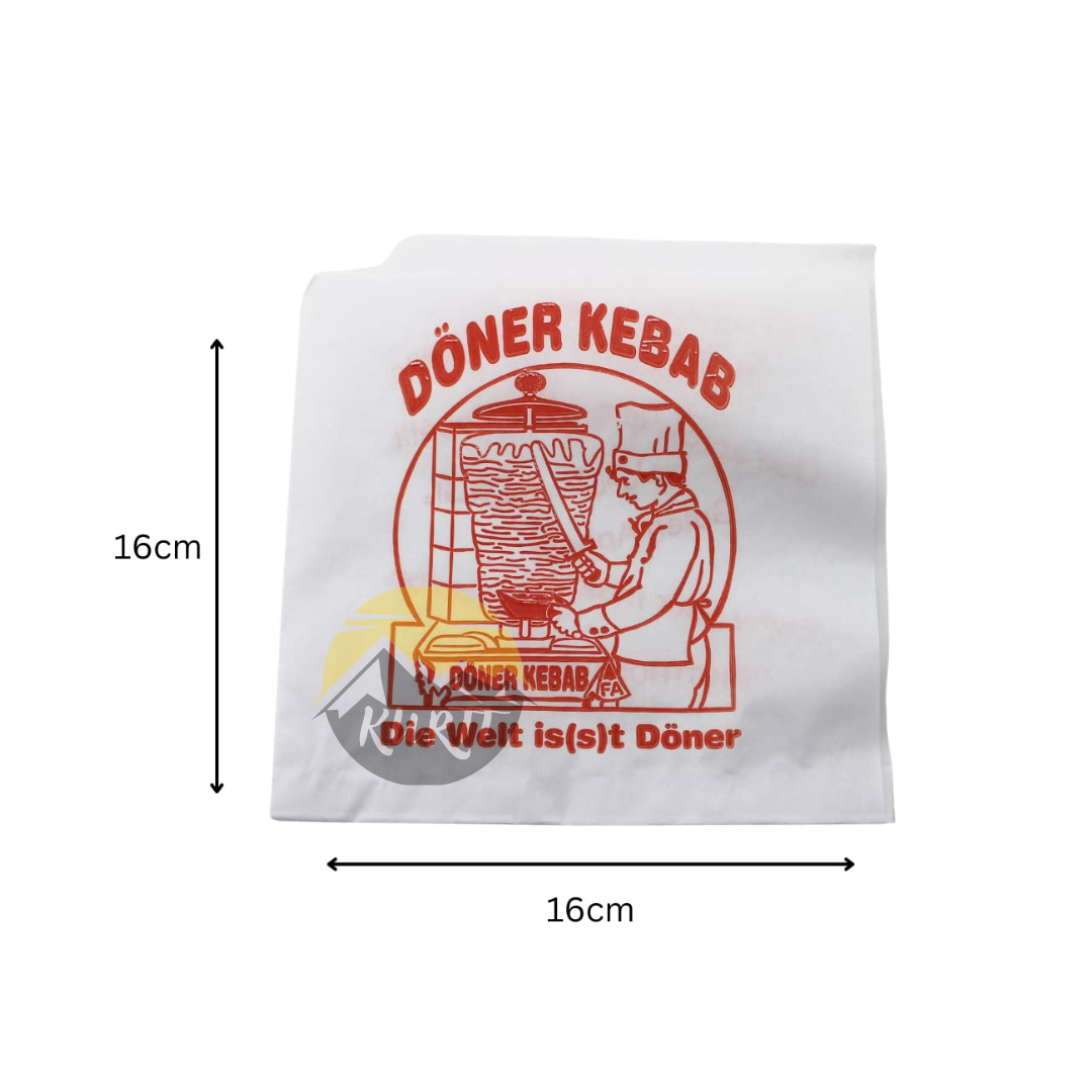 Doner bags 16 x 16 cm