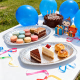 Aluminum serving dish 43cm V430G oval - 10 pieces