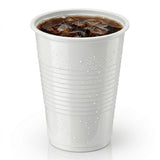 Wegwerpbekers Wit 1000 Stuks - 200ml Plastic Drinkbekers