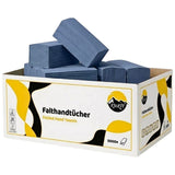 Papieren Handdoekjes ZZ-Vouw 2-laags Blauw – 5000 vellen