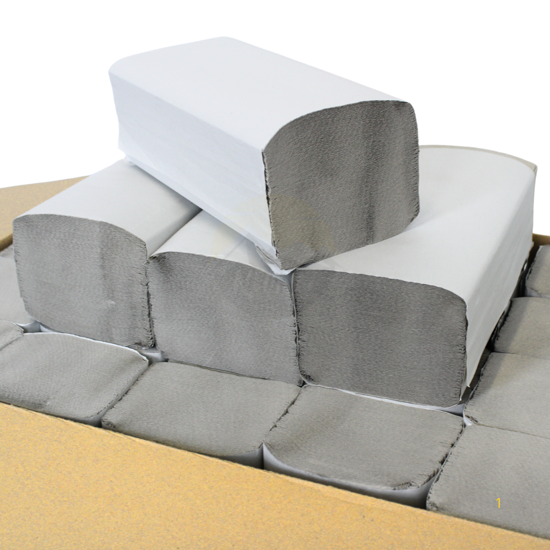 Serviettes en papier 1 couche, 5000 feuilles gris 25 x 23 cm, z pliage serviettes en papier 2 couches, serviettes en papier