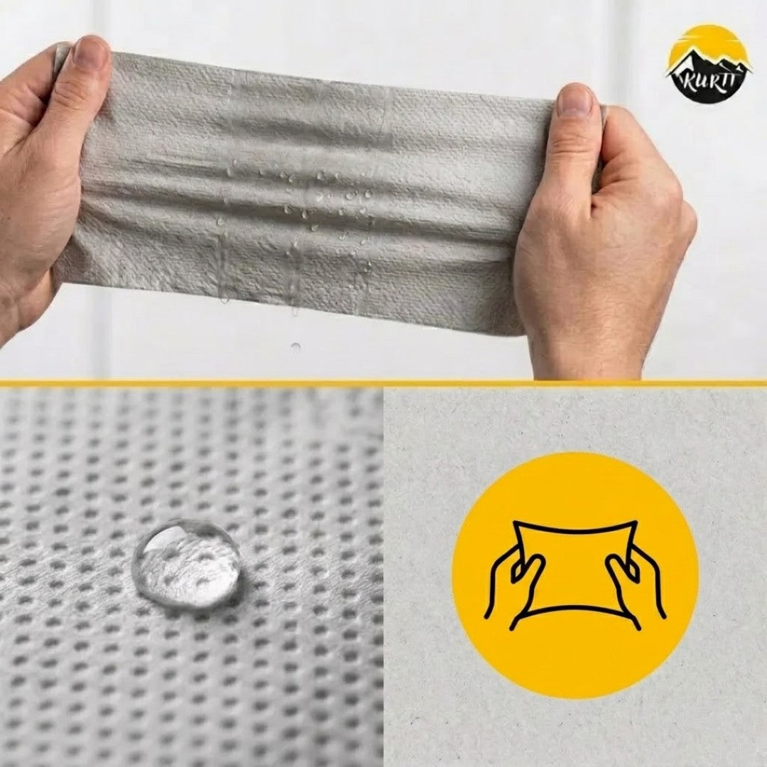 Recycled Papieren Handdoekjes Z-vouw 1-Laags Grijs – 5000 Stuks