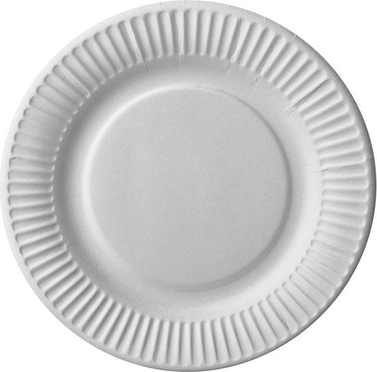 Cardboard Plates 18 cm - 100 pieces