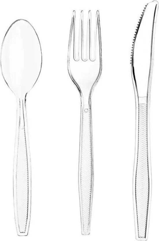 Reusable forks 16 cm - 100 pieces