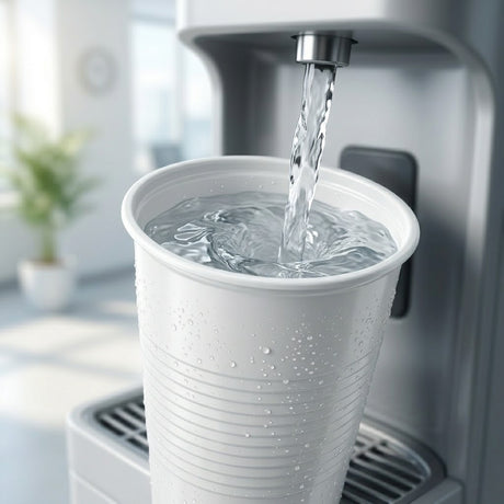 Wegwerpdrinkbekers wit 0,2l - 100 stuks