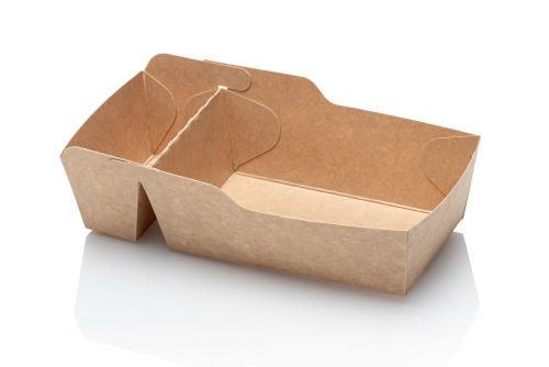 Snackbakjes A23 Kraftpapier - 100 stuks