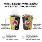 Koffiebekers 200ml Karton to go – goud Wegwerpbekers incl sup