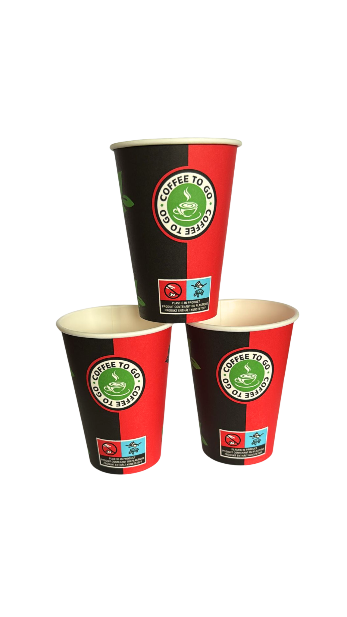 Koffiebekers multicolor 7,5 oz/180ml - 2500 stuks