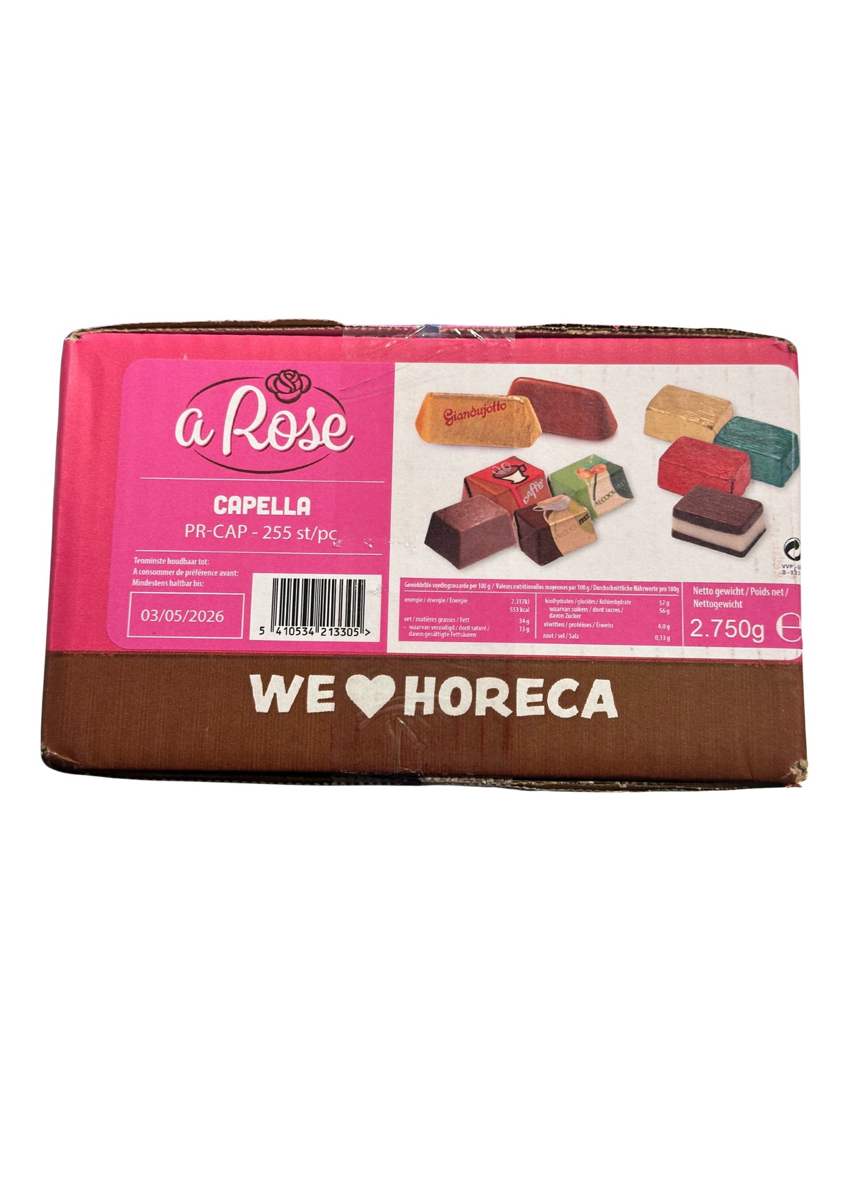 Chocolade Capella 255 Stuks