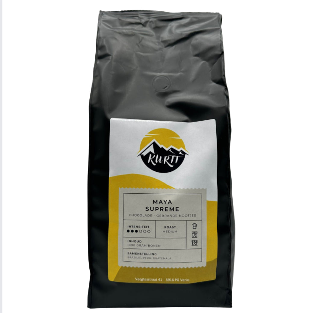 KURTT Maya Supreme coffee beans - 1 kg