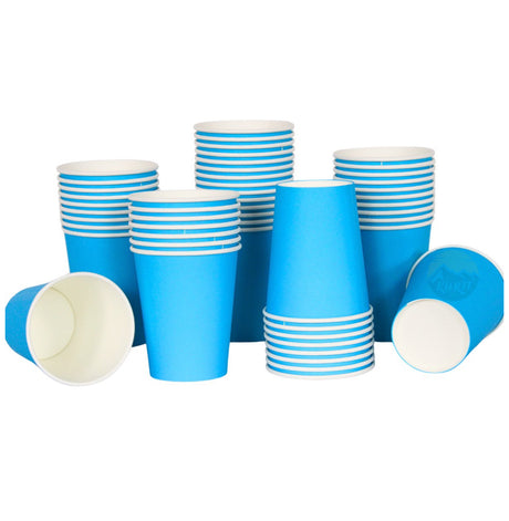 Coffee cups Light blue 200ml - 1000 pieces