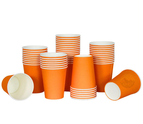 Coffee cups Orange 200ml - 1000 pieces