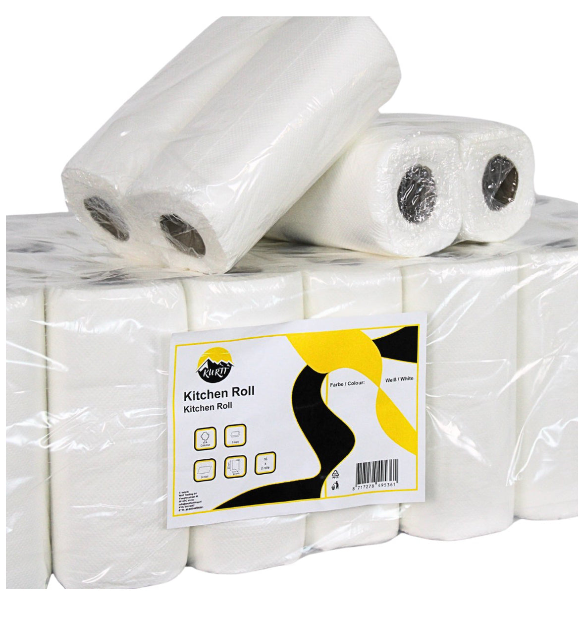 Kitchen roll 2-ply - 32 rolls