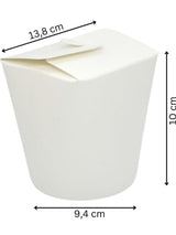 Noodle Box Blanco white 26 oz - 50 pieces