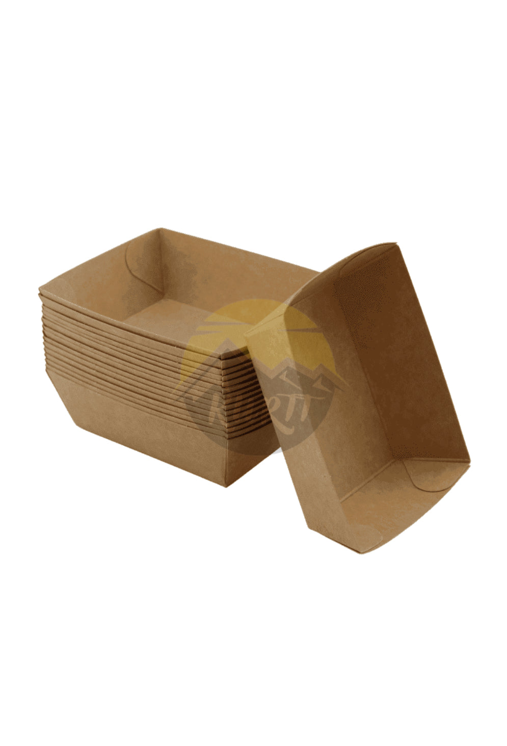 Snackbakjes A9 Kraftpapier - 500 stuks