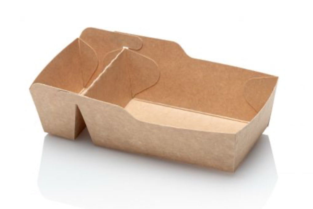 Snack boxes A23 Kraft paper - 500 pieces