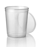 Reusable Transparent Round 1000cc - 100 pieces