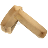 Snack containers A16 Kraft paper - 100 pieces