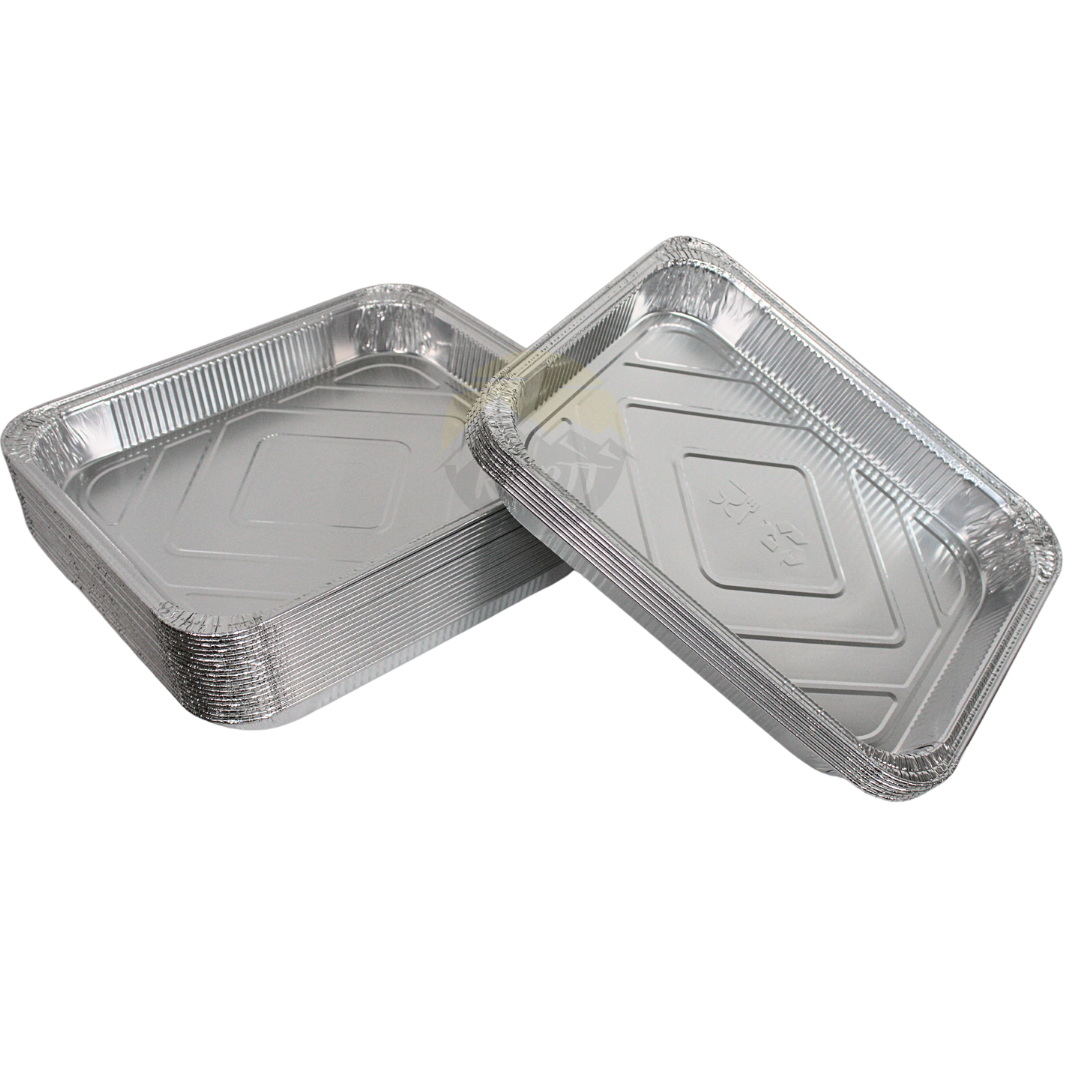 Menu tray aluminum 4850ml - 25 pieces