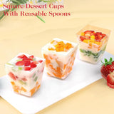 Amuse-Behälter transparent 60cc 2oz - 100 Stück