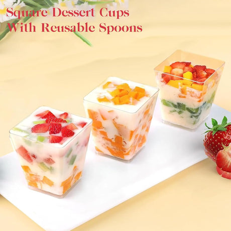 Amuse-Behälter transparent 60cc 2oz - 100 Stück