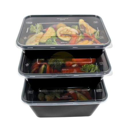 [Dev] Microwave containers with lid black