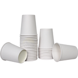 Tasse de boisson en carton 200 ml blanc - 100 pièces incl. SOUPER