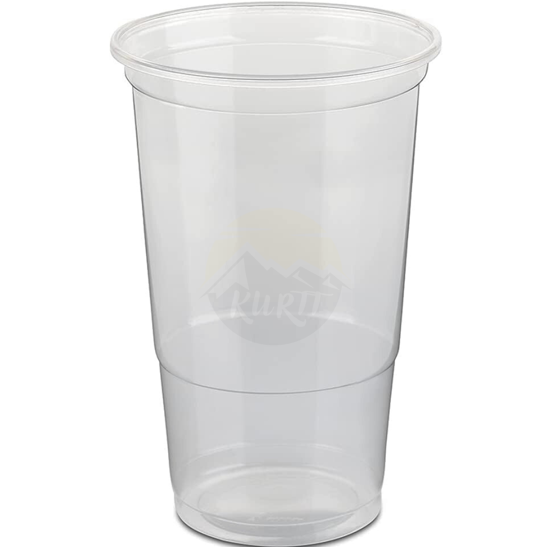 Transparent Cups/Beer Mugs 500ml - 100 pieces